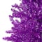 6ft. Unlit Metallic Purple Tinsel Artificial Christmas Tree